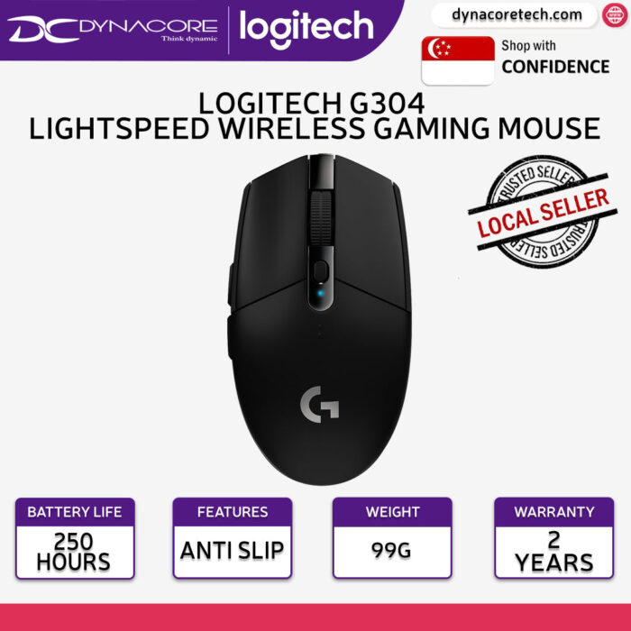 Logitech G304 Lightspeed Wireless Gaming Mouse - 910-005284 -097855137715 - Image 2