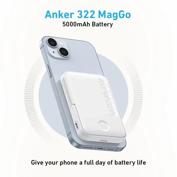 Anker Power Bank 322 MagGo 5000mAh MagSafe Battery Portable Charger A1618 - Image 10