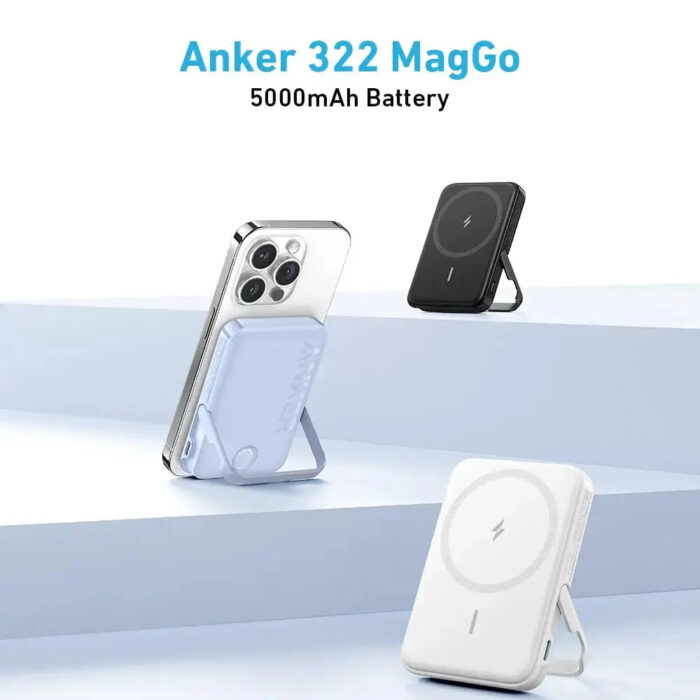Anker Power Bank 322 MagGo 5000mAh MagSafe Battery Portable Charger A1618 - Image 5