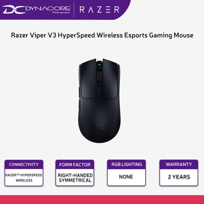 Razer Viper V3 Hyper Speed Wireless Esports Gaming Mouse - 8886419334248 - Image 2