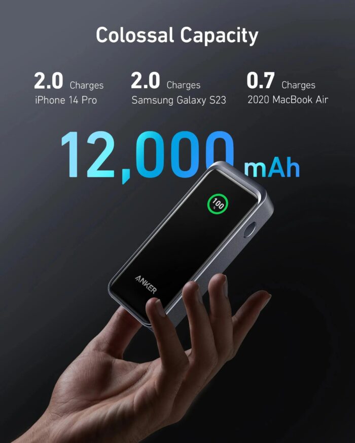 Anker Power Bank Powercore GanPrime 12000mAh 130W Fast Charge Portable Charger A1335 - Image 6
