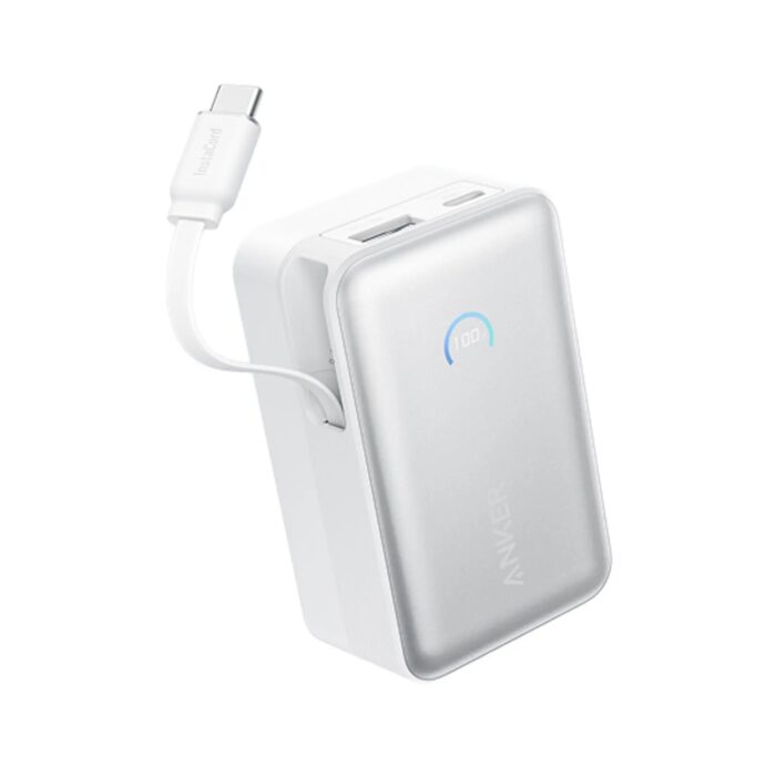 Anker Nano Power Bank 10000mAh 45W with Built-In Retractable USB-C Cable A1638 - Image 8