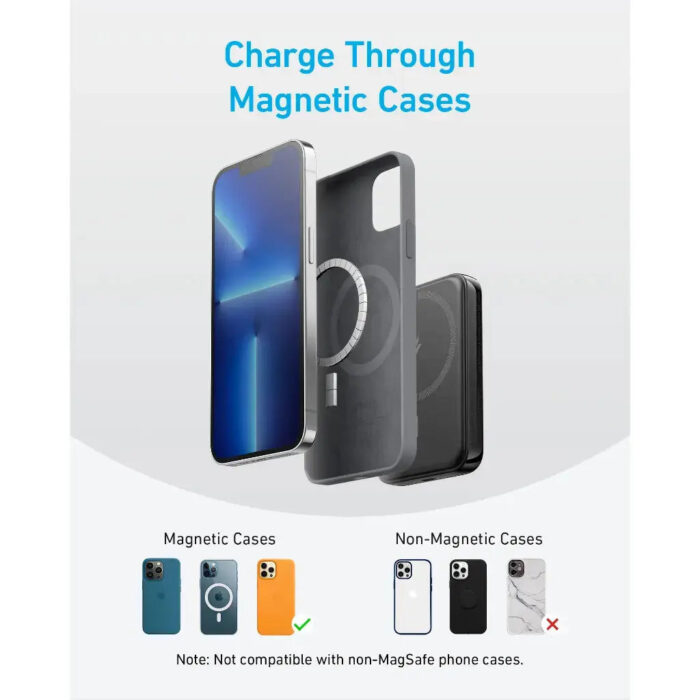 Anker Power Bank 321 MagGo 5000mAh MagSafe Battery Portable Charger A1616 - Image 8