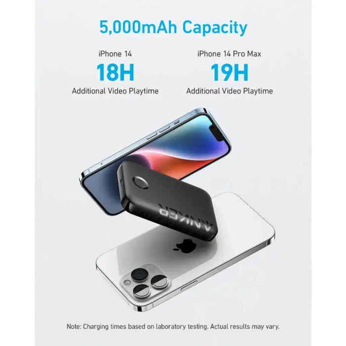 Anker Power Bank 321 MagGo 5000mAh MagSafe Battery Portable Charger A1616 - Image 4