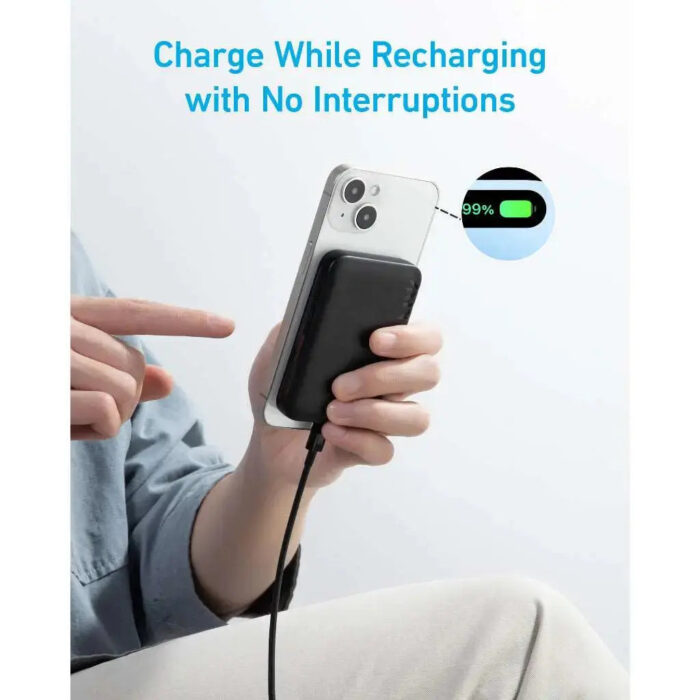 Anker Power Bank 321 MagGo 5000mAh MagSafe Battery Portable Charger A1616 - Image 7